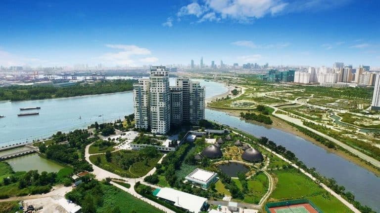 Dự án căn hộ Đảo Kim Cương hạ tầng hòan thiện thiết kế mở không gian thoáng mát