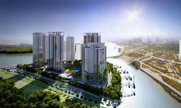 Dự án căn hộ Đảo Kim Cương công viên dọc sông nhiều lợi nhuận vẻ đẹp hài hòa