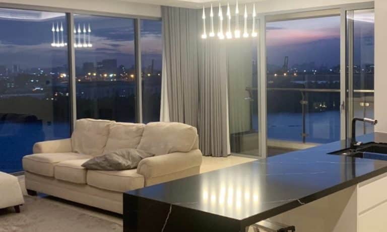 Cho thuê Đảo Kim Cương 4 phòng ngủ tầng cao nội thất cao cấp view sông