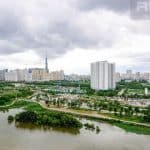 Căn hộ Đảo Kim Cương bán 3 phòng ngủ lầu cao nội thất đẹp view sông L81