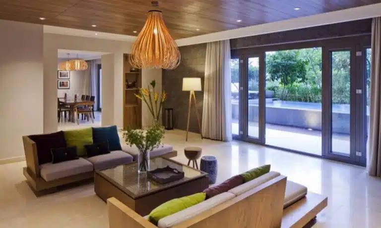 Bán Đảo Kim Cương pool villa 4 phòng ngủ lầu thấp nội thất full view sông