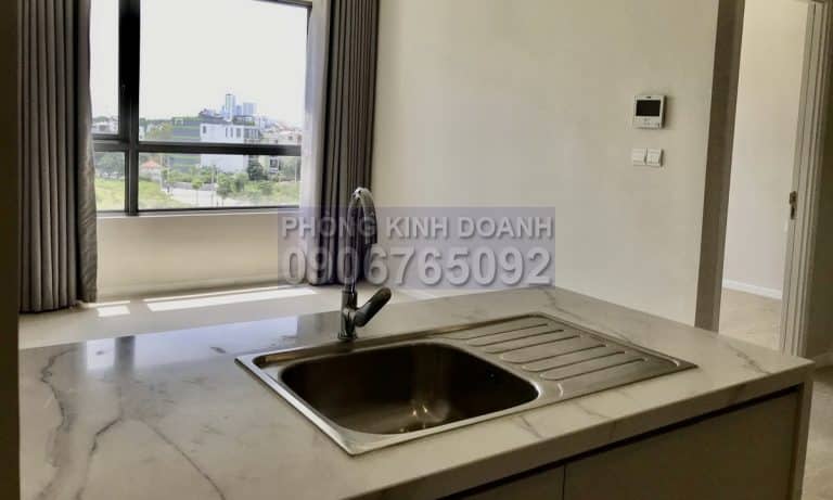 Đảo Kim Cương quận 2 cho thuê 1 phòng ngủ tầng thấp nhà trống view sông