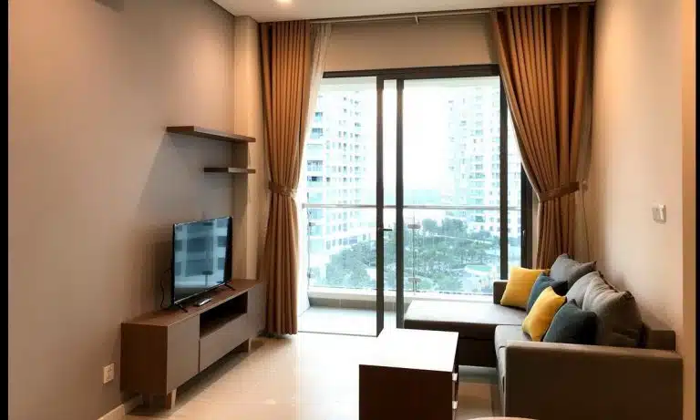 Đảo Kim Cương quận 2 bán căn hộ 1 phòng ngủ tầng trung nội thất đầy đủ