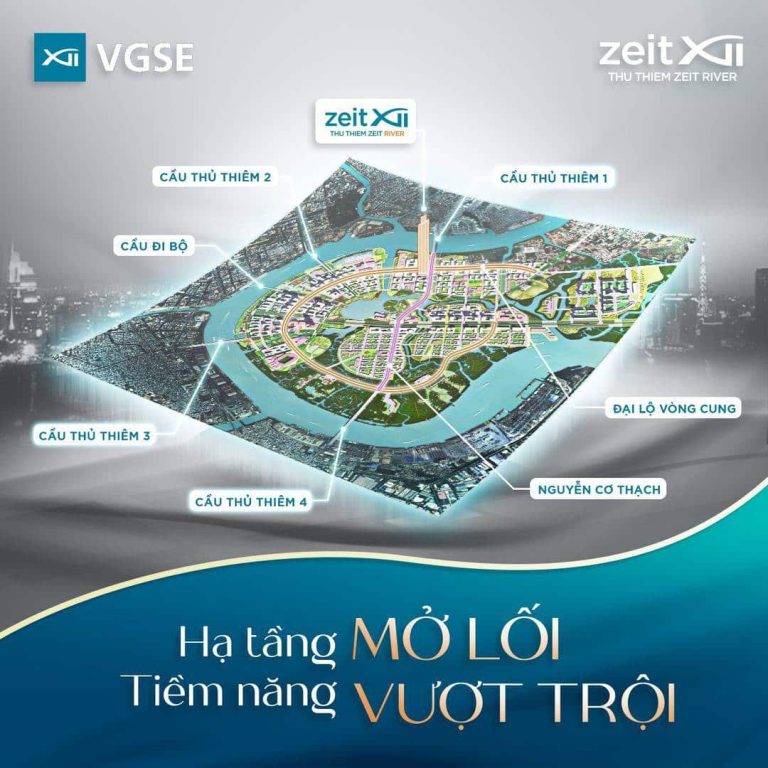 Hạ tầng Thủ Thiêm bứt phá – Đòn bẩy tăng giá cho Zeit River